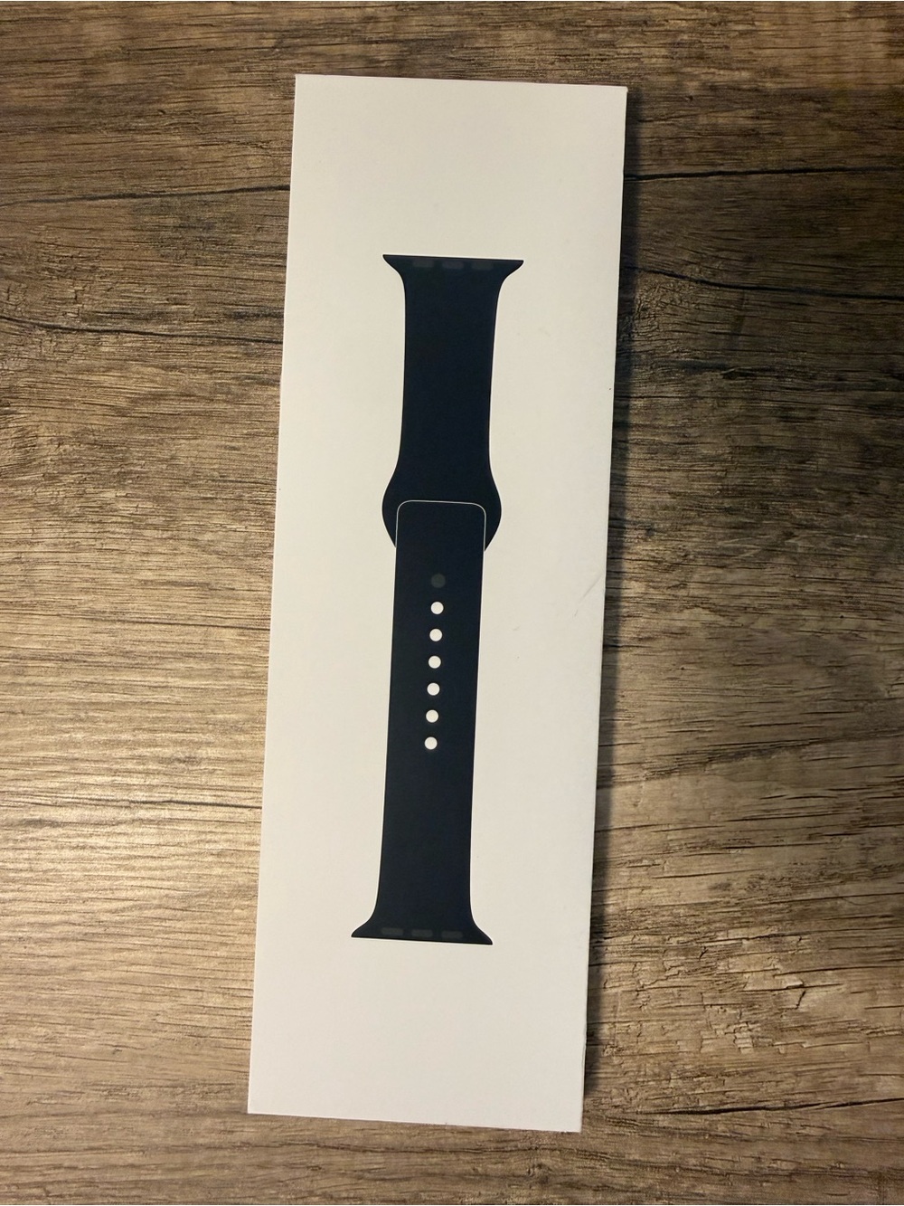 NWT Apple Watch Sport Band - 46mm Black S/M
